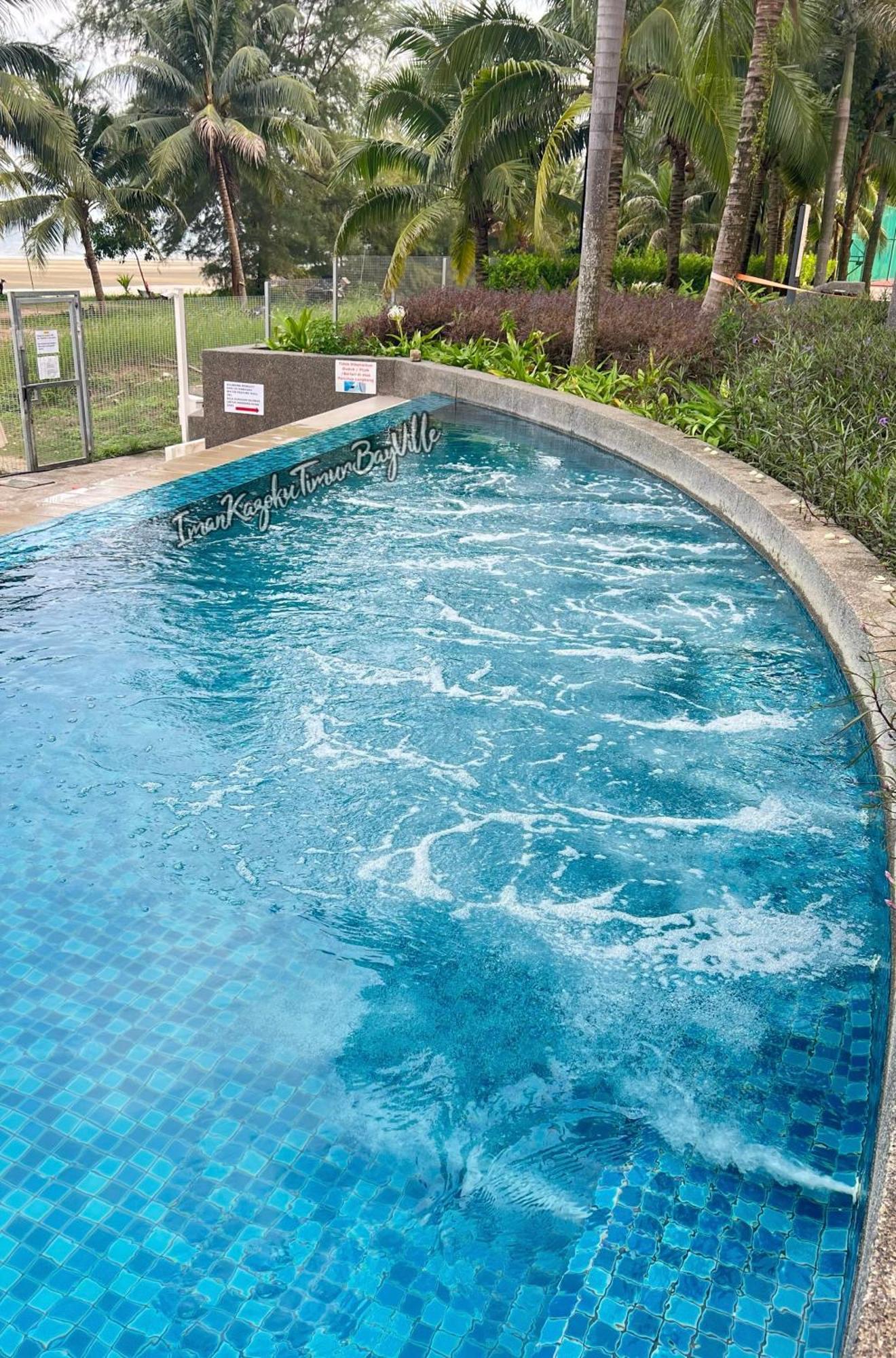Sea View & Pool View & Wifi & Netflix At Iman Kazoku Timurbay Ville Studio 2Bdr Kuantan Buitenkant foto