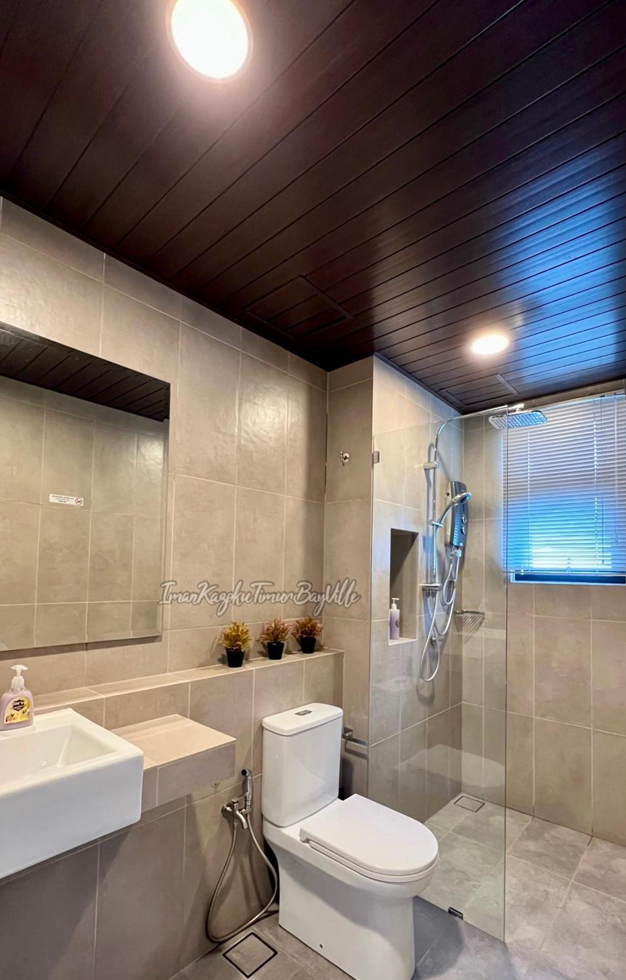 Sea View & Pool View & Wifi & Netflix At Iman Kazoku Timurbay Ville Studio 2Bdr Kuantan Buitenkant foto